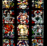 Franziskanerkirche Graz Hauptfenster links